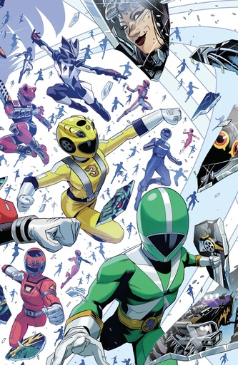 Power Rangers Unlimited 4 C Every Ranger Ever Card Stock Connecting VAR (Full Art  Zonno)