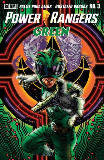 Power Rangers Green 3 A Main (Dressed  Harris)