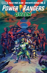 Power Rangers Green 3 B VAR (Dressed  Vargas)