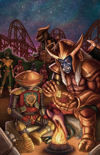 Power Rangers Green 3 H 1 50 INCV VAR (Full Art  Bickford)