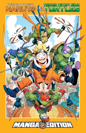 Naruto x TMNT--Manga Style Edition