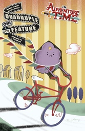 ADVENTURE TIME QUADRUPLE FEATURE 4 CVR A BRENDA HICKEY