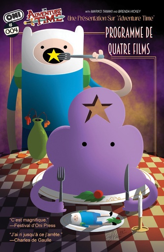 ADVENTURE TIME QUADRUPLE FEATURE 4 CVR C INC 1 10 ANDY PRICE VAR