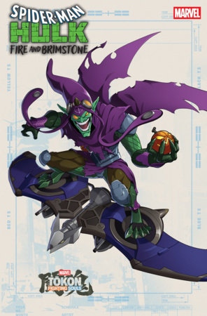 SPIDER-MAN/HULK  FIRE BRIMSTONE 2 MARVEL TOKON  FIGHTING SOULS VARIANT