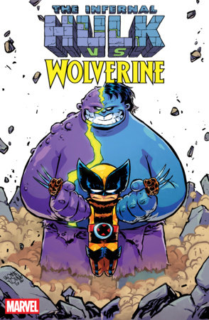 INFERNAL HULK VS  WOLVERINE 1 SKOTTIE YOUNG VARIANT