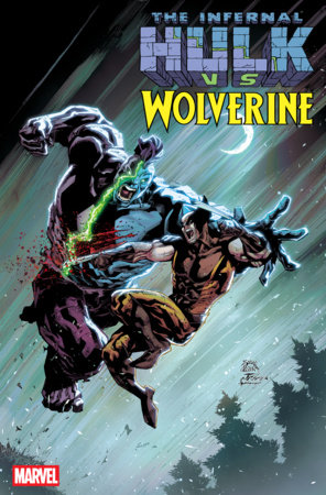 INFERNAL HULK VS  WOLVERINE 1 RYAN STEGMAN VARIANT