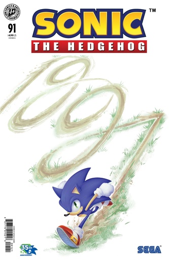 Sonic Hedgehog 91 VAR B (Haines)