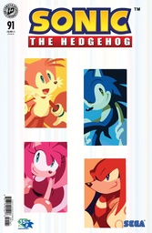 Sonic Hedgehog 91 VAR RI (10) Foil (Fourdraine)
