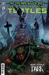 TMNT 23 VAR E (Damien Worm IDW Goes Dark VAR)