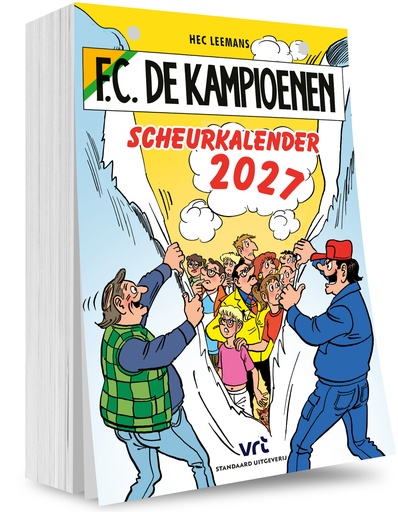 F.C. De Kampioenen Scheurkalender 2027