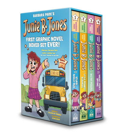 Junie B Jones First Graphic Novel Boxed Set Ever (Graphic Novels 1-4)