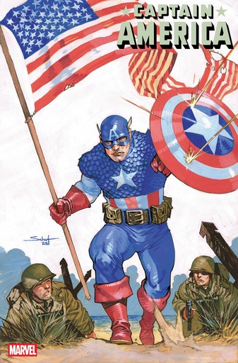 CAPTAIN AMERICA 16 JONAS SCHARF ART STYLE VARIANT