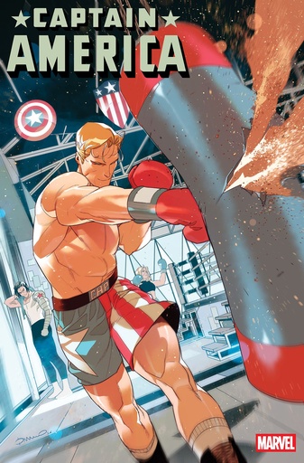 CAPTAIN AMERICA #17 SIMONE DI MEO WORKOUT VARIANT