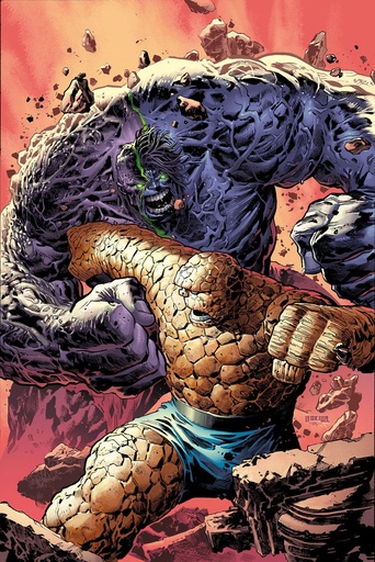 INFERNAL HULK VS  FANTASTIC FOUR 1 KEN LASHLEY VIRGIN VARIANT