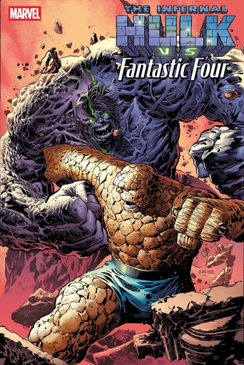 INFERNAL HULK VS  FANTASTIC FOUR 1 KEN LASHLEY VARIANT