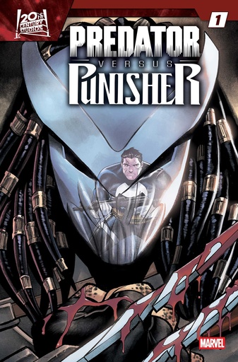 PREDATOR VS  PUNISHER 1 COVER F MARTIN COCCOLO FOIL VARIANT