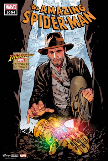 AMAZING SPIDER-MAN #1004 SARA PICHELLI INDIANA JONES MARVEL