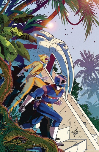 Power Rangers Unlimited #5 E 1:10 INCV Foil Variant (Full Ar