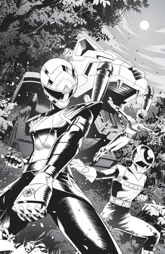 Power Rangers Unlimited #5 J Unlimited Variant (Full Art, Zo