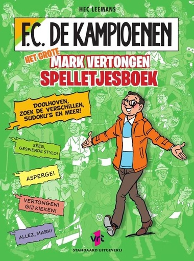 F.C. De Kampioenen Het grote Mark Vertongen spelletjesboek