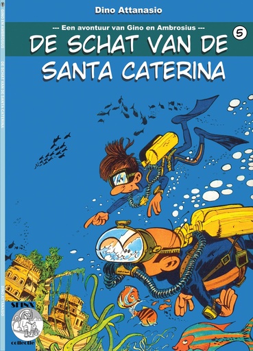Sfinxcollectie 17 Gino en Ambrosius - De schat van Santa Caterina