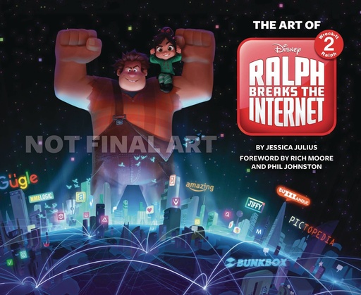 ART OF WRECK IT RALPH 2 RALPH BREAKS INTERNET HC