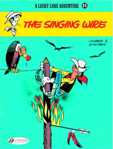LUCKY LUKE 35 SINGING WIRE (ENG)