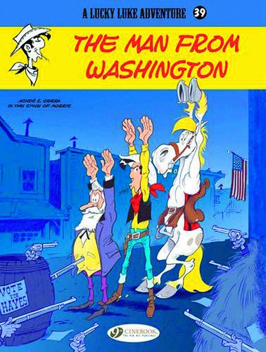 LUCKY LUKE 39 MAN FROM WASHINGTON (ENG)