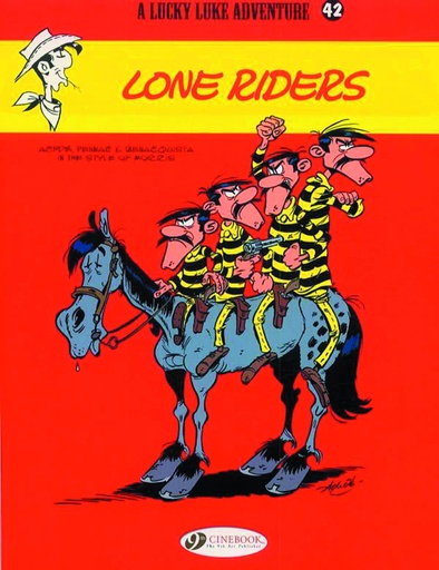 LUCKY LUKE 42 LONE RIDERS (ENG)