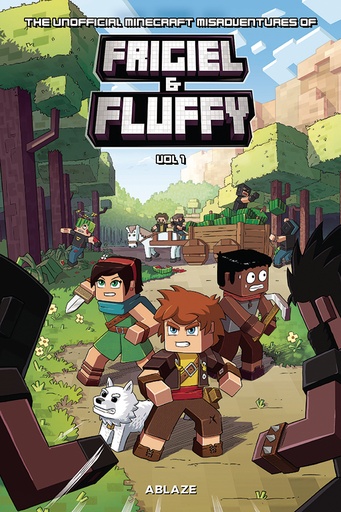 MINECRAFT MISADVENTURES OF FRIGIEL & FLUFFY HC 01