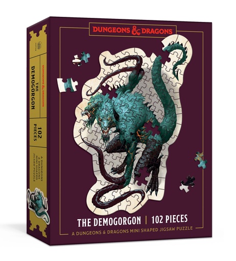 Dungeons & Dragons Mini Shaped Jigsaw Puzzle Demogorgon Ed