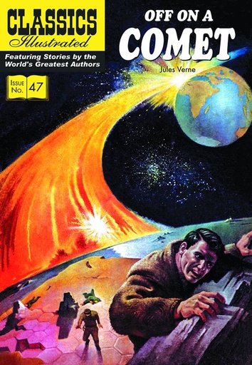 CLASSIC ILLUSTRATED OFF OF A COMET