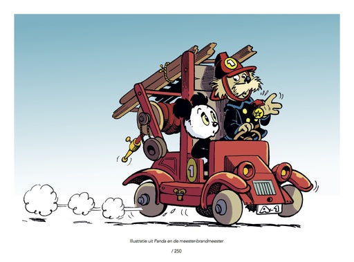 Panda en de meester-brandmeester HC MET PRENT