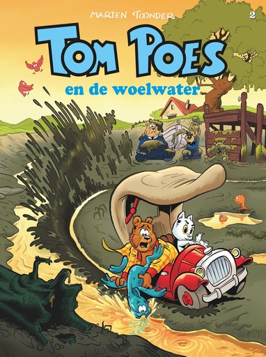 Tom Poes Strip (Cliche) SC 02 De woelwater