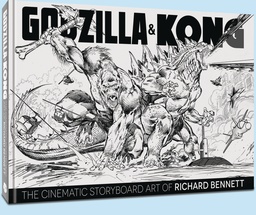 GODZILLA & KONG HC THE CINEMATIC STORYBOARD ART OF RICHARD B