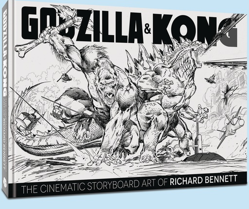 GODZILLA & KONG HC THE CINEMATIC STORYBOARD ART OF RICHARD B