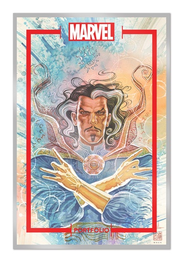 MARVEL PORTFOLIO OF DAVID MACK THE MARVEL UNIVERSE 12 PRINT