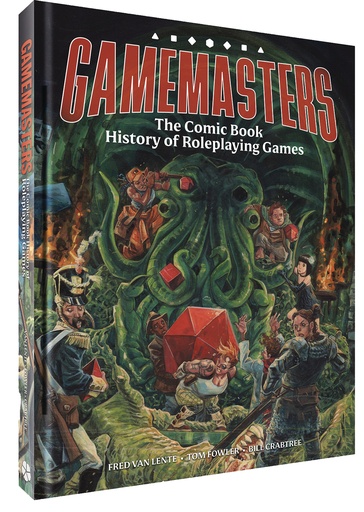 GAMEMASTERS COMIC BOOK HISTORY OF ROLEPLAYING GAMES HC