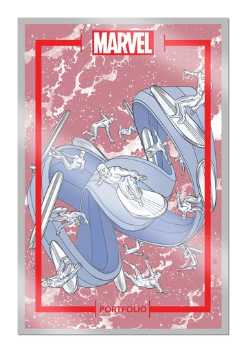 MARVEL PORTFOLIO OF MICHAEL ALLRED SILVER SURFER