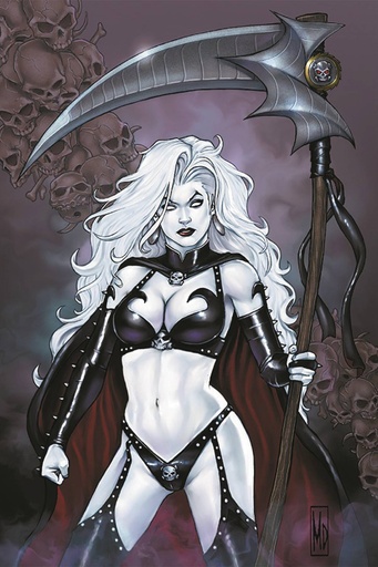 LADY DEATH RULES LTD SGN HC W PRINT