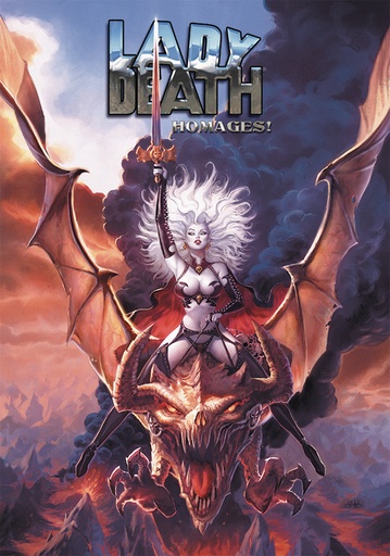 LADY DEATH HOMAGES SGN LTD ED ARTBOOK HC