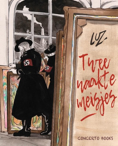 Twee naakte meisjes
