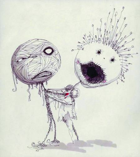 TIM BURTON AT MUSEUM MODERN ART NY