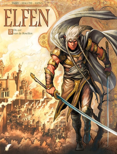 Elfen SC 03 Witte Elf, Zwart Hart