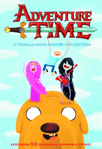 ADVENTURE TIME TOTALLY MATH POSTER COLLECTION