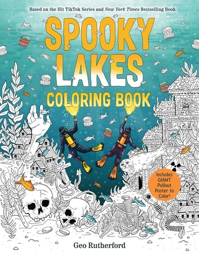SPOOKY LAKES COLORING BOOK SC