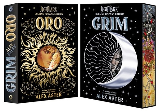 GRIM AND ORO DUELING CROWNS ED HC LIGHTLARK SAGA LUXE COMP