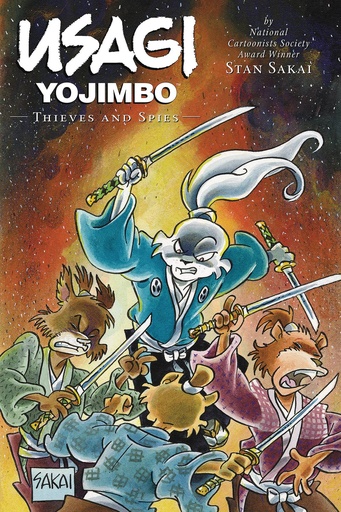 USAGI YOJIMBO LTD ED HC 30 THIEVES AND SPIES