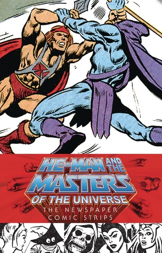 HE-MAN & MASTERS OF UNIVERSE NEWSPAPER COMIC STRIPS HC