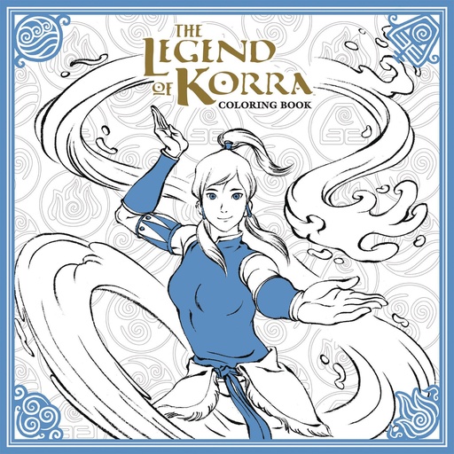 LEGEND OF KORRA COLORING BOOK